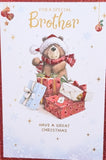 Brother Christmas- Cute Bear With Gifts