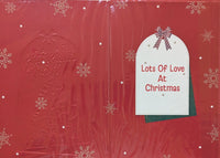 Niece Christmas - Santa Gift Tag Wishes
