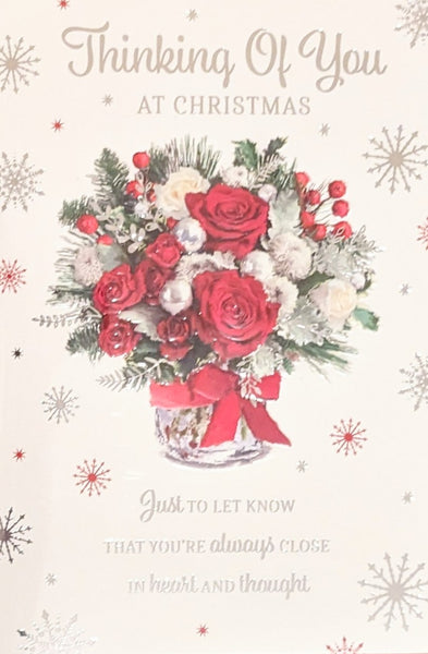 Thinking Of You Christmas - Flowers & Words