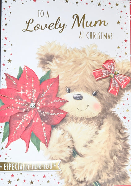 Mum Christmas - Large Cute Flower