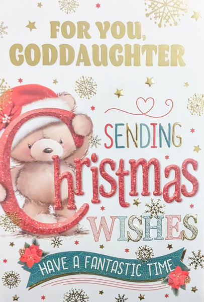 Goddaughter Christmas - Cute Wishes