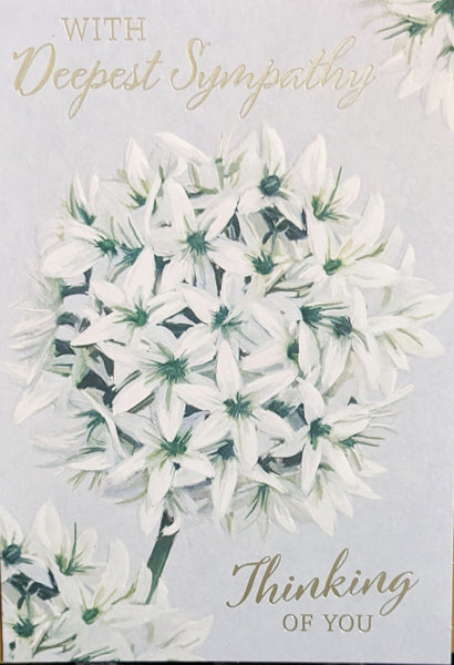 Sympathy - White Flowers