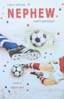 Nephew Birthday - Football Words