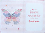 Open Female Birthday - Traditional Big Butterfly