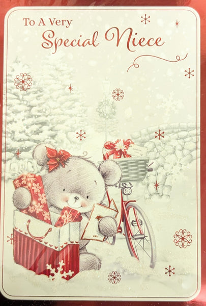 Niece Christmas - Cute Bike & Gift Bag