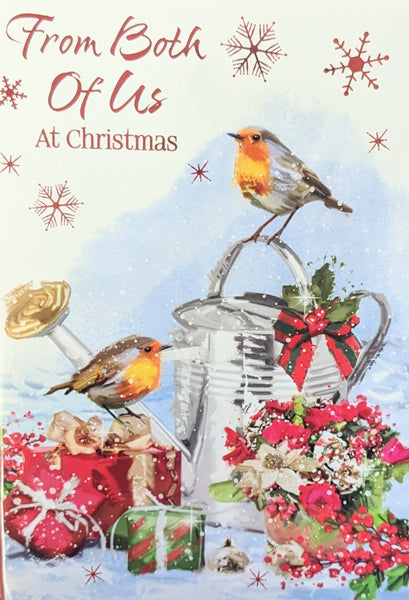 From Both Of Us Christmas - Robin & Watering can