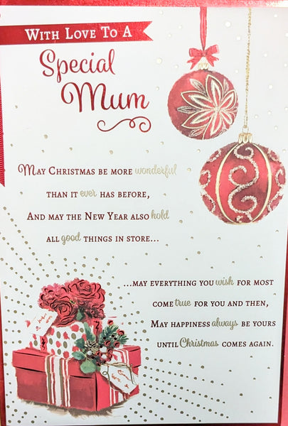 Mum Christmas - Large Traditional Baubles