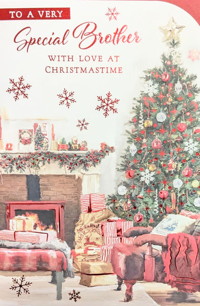 Brother Christmas - Large Living Room