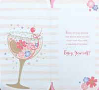 Open Female Birthday - Slim Cocktail