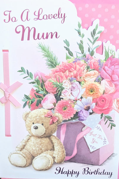 Mum Birthday - Large Cute Flower Box