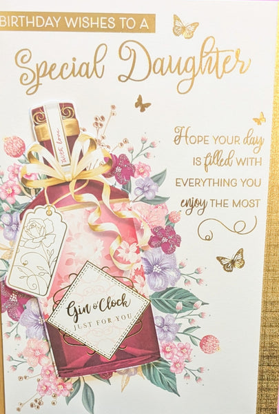 Daughter Birthday - Large Gin & Flowers