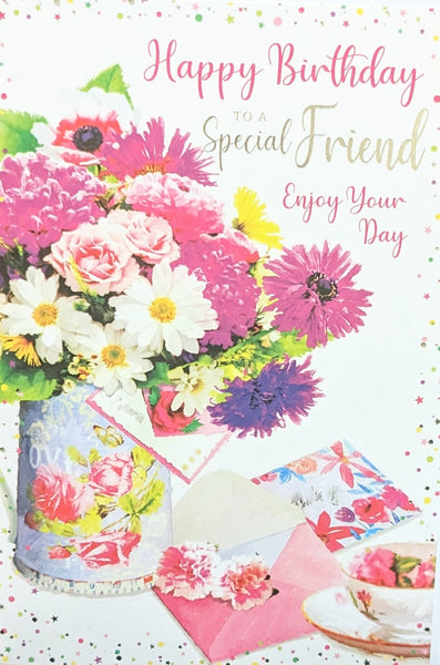 Friend Birthday Traditional Flowers & Cards