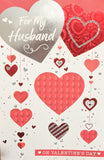 Valentines Husband - Traditional Hearts