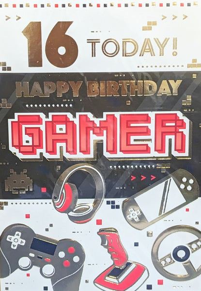 16 Boy Birthday - Gamer
