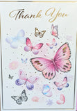 Thank You - Big Pink Butterfly