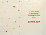 Thank You - Multi Coloured Stars Million