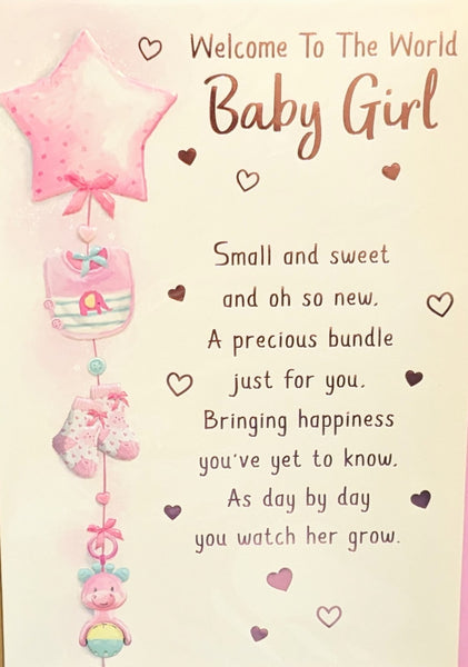 Baby Girl - Star & Bib