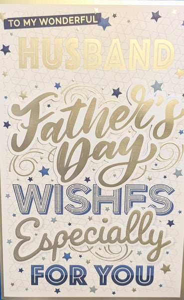 Father’s Day Husband - Large 8 Page Traditional