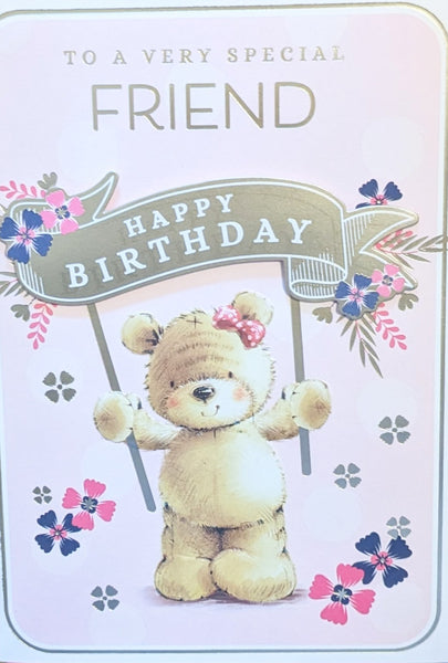 Friend Birthday - Cute Banner