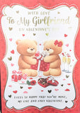 Valentine's Girlfriend - Large Cute Bears With Gift Box