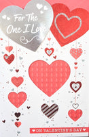 Valentines One I Love - Traditional Hearts