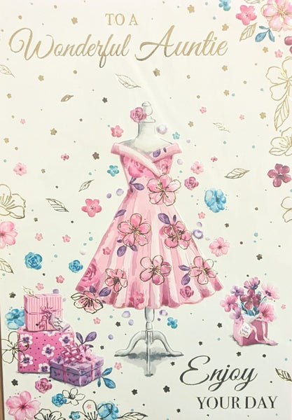 Auntie Birthday - Pale Pink Dress