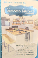 Someone Special Birthday - Bar & Dart Board