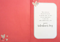 Valentines Man In My Life - Large Cute Envelope