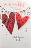 Valentine's Wife - 2 Red Hearts