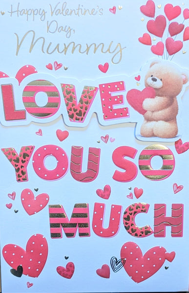 Valentine's Mummy - Cute Love You So Much