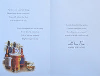 Son Birthday - Beer Words