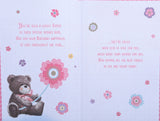 Sister Birthday - Large 8 page Cute Flower