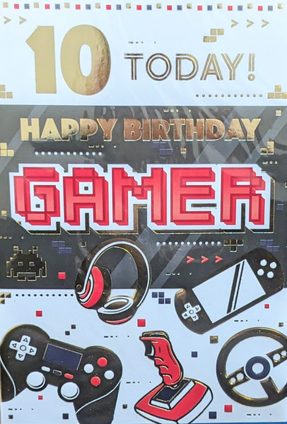 10 Boy Birthday - Gamer