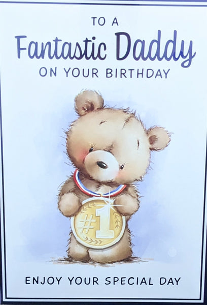 Daddy Birthday - Cute Medal