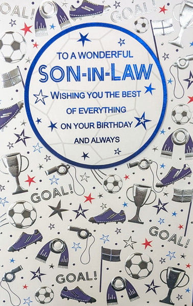 Son In Law Birthday - Football