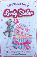 Sister Birthday - Cute Bear Decorating Cake