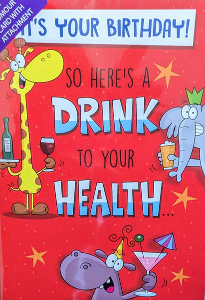 Joke Birthday - Drink To Health