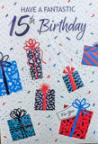 15 Boy Birthday - Gift Boxes