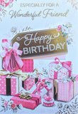 Friend Birthday - Pink Gift Boxes