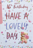 16 Girl Birthday - Cute Lovely Day