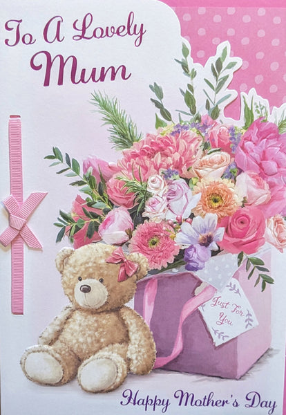 Mother's Day Mum - Large Cute Flower Box