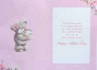 Mother’s Day No.1 Mum - Cute Bear On Flowers