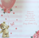Mother's Day Mum - Slim Cute Balloon & Flowers