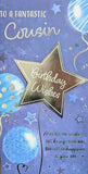 Cousin Birthday - Slim Star & Balloons