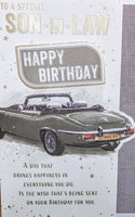 Son In Law Birthday - Silver Car