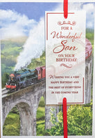 Son Birthday - Large Traditional Train