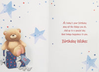 Someone Special Male Birthday - Cute Bear On Box