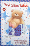 Uncle Birthday - Cute Bear On Box