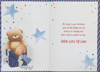 Uncle Birthday - Cute Bear On Box