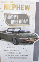 Nephew Birthday - Silver Car